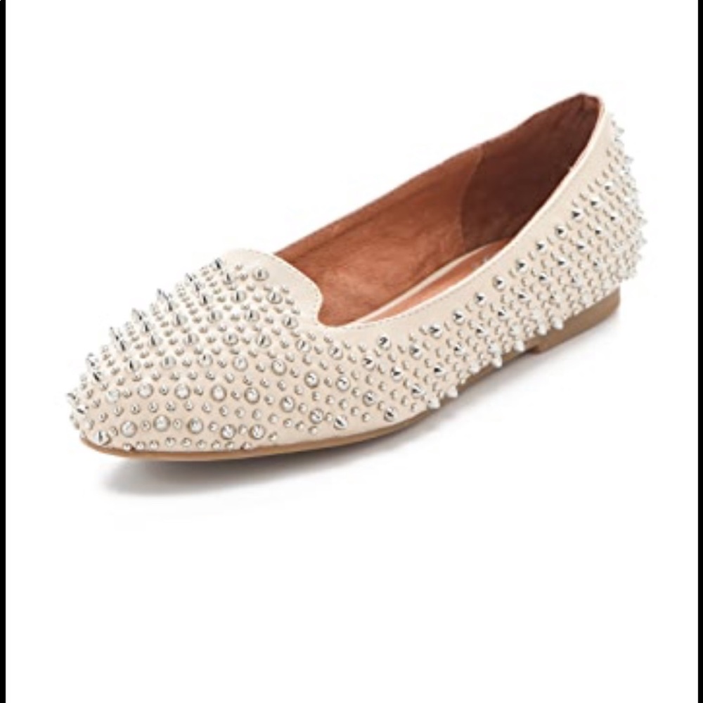 Jeffrey Campbell Martini Spike Studded Loafers